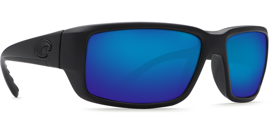 Costa Sunglasses Fantail Blackout Blue Mirror 580Q Glass