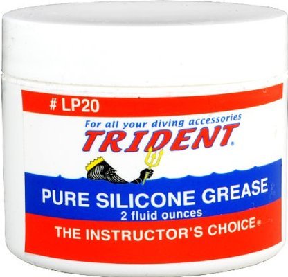 Trident Silicone Grease Jar  2 o.z