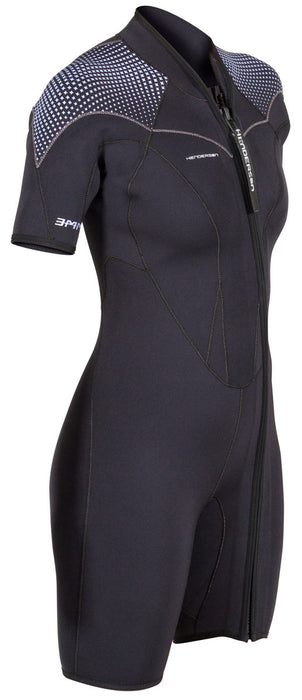 Henderson Women's 3mm Thermoprene Pro Front Zip Shorty Wetsuit