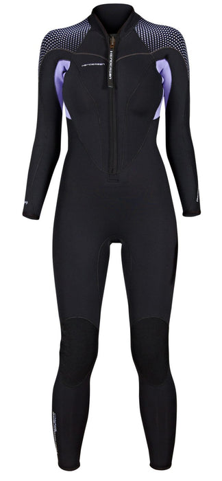 Henderson 3mm Thermoprene Pro Women’s Front Zip Jumpsuit with Duratex Knee Pads