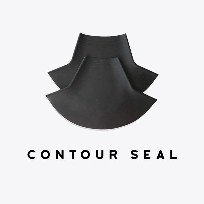 Gear Up Guide Contoured Latex Neck Seal, Conical Shape