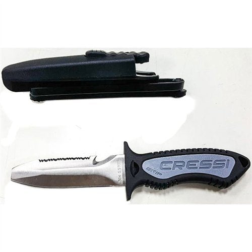Cressi Grip Knife for Spearfishing & Scuba Diving