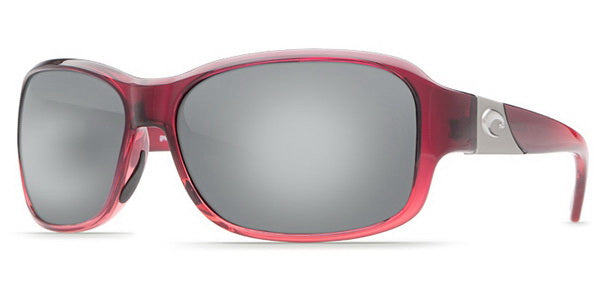 Costa Inlet Pomegranate Fade, Silver Mirror 580P Sunglasses, Plastic
