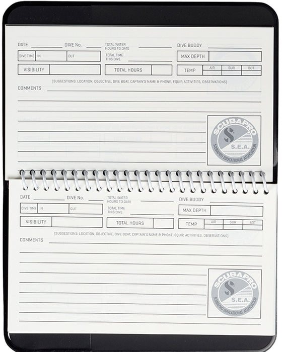 Scubapro Water Proof Pages Diver's Log Book