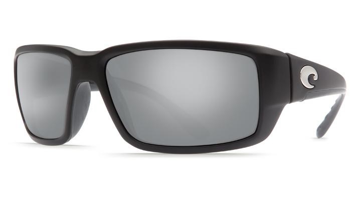 Costa Sunglasses Fantail Black Silver, 580G