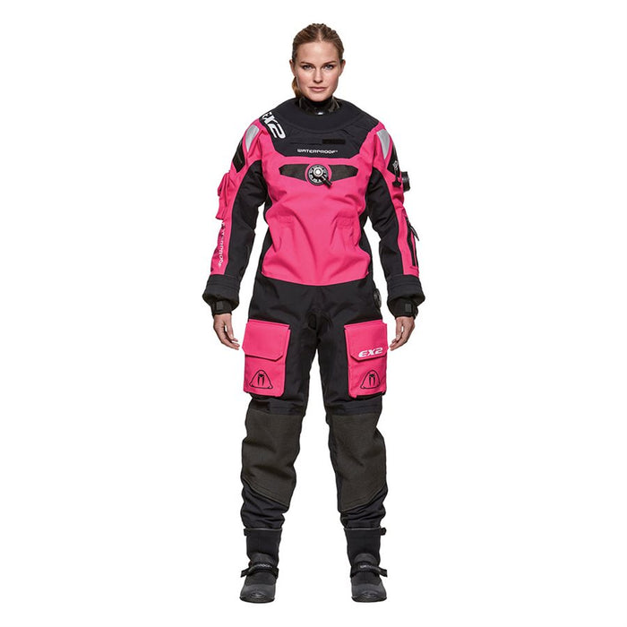 Waterproof Women's EX2 Drysuit Pink